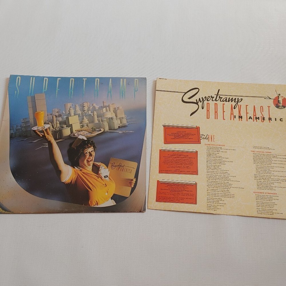 SUPERTRAMP Vinyl Record Cover and Sleeve ONLY FREE WITH ANY PURCHASE